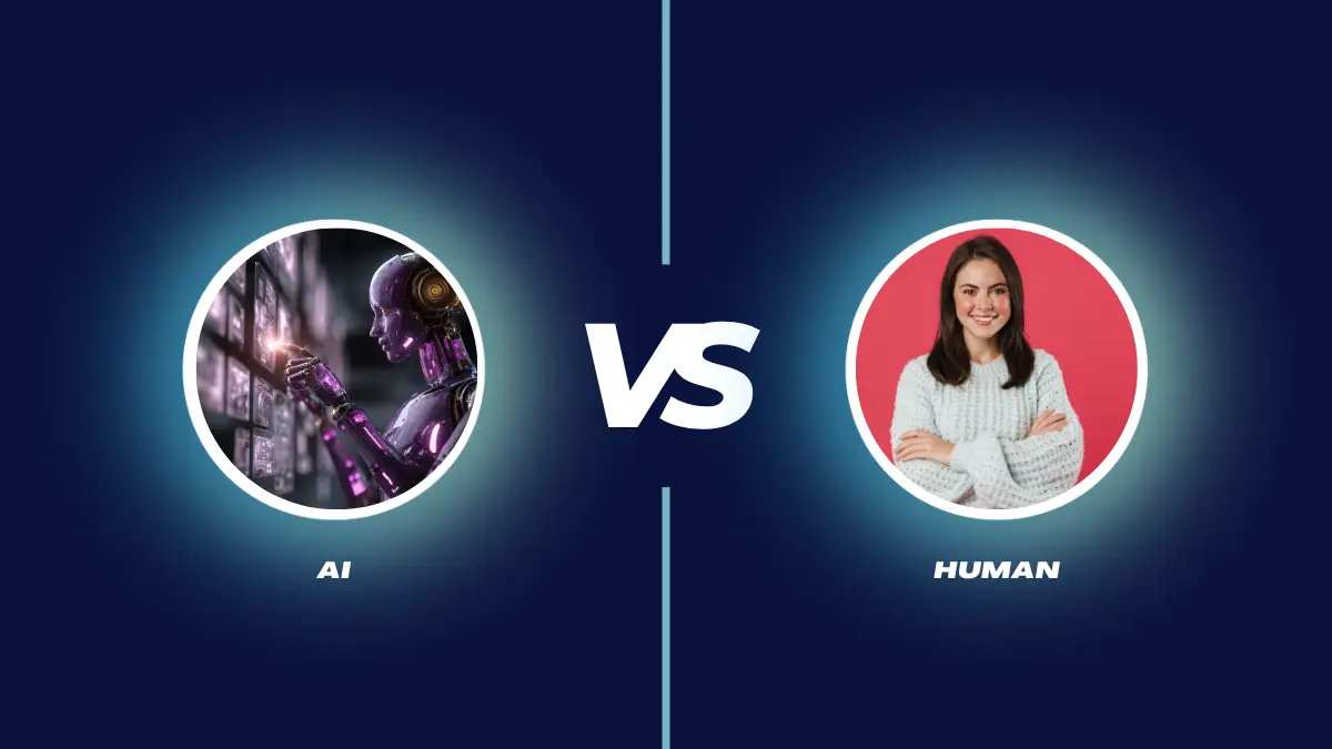 AI vs human editing in 2025.